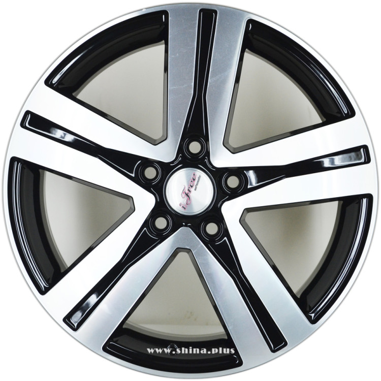 Диск R17 5x114,3 Rebel iFree 7,0J ET45 D67,1 блэк джек