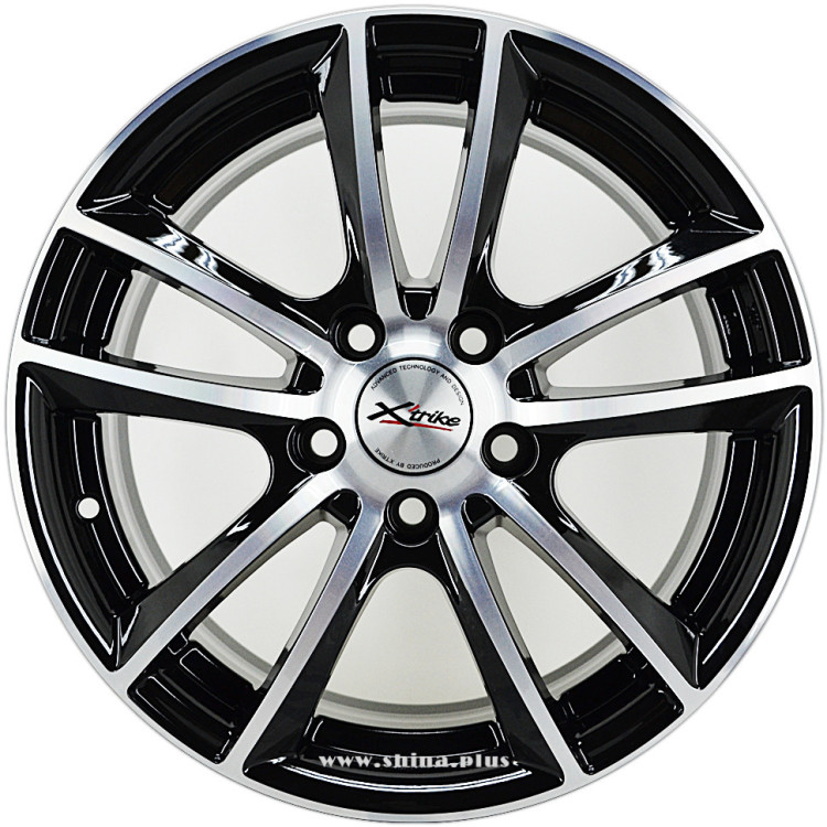 Диск R16 5x112 Xtrike (X-116) 6,5J ET40 D66,1 BK/FP