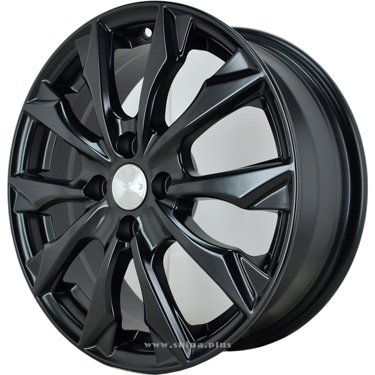 Диск R16 4x100 Скад Нагоя 6,0J ET50 D60,1 черный бархат