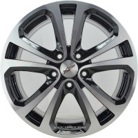 Диск R17 5x114,3 Xtrike (X-113) 7,0J ET35 D67,1 BK/FP