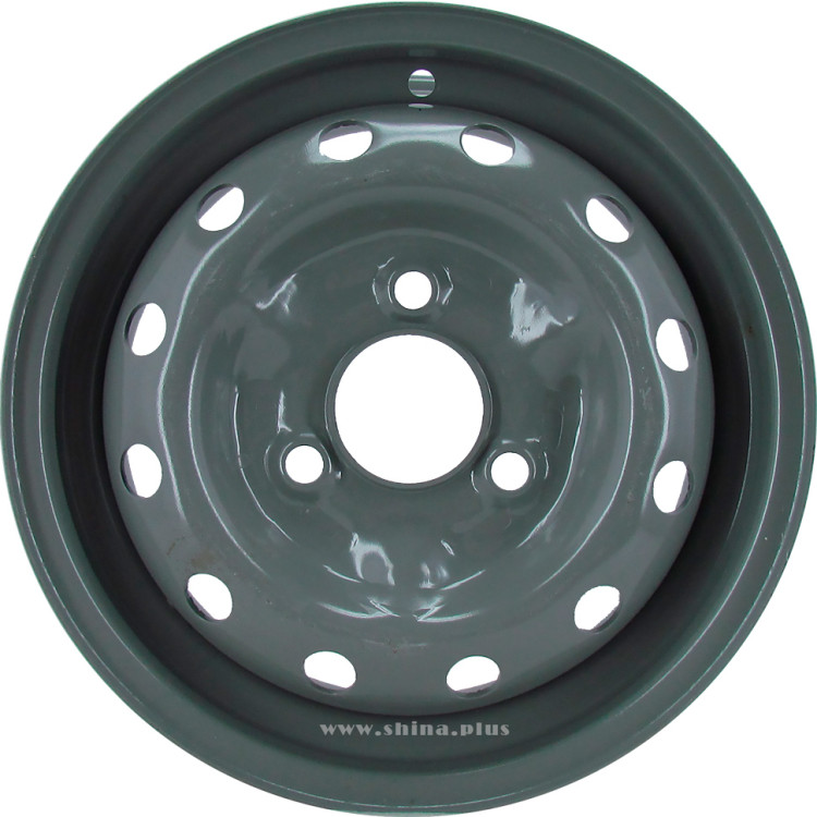 Диск R12  3x98 4,0J ЕТ40 D60,1 Mefro/Аккурад серо-зеленый (ВАЗ 1111)