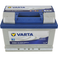 АКБ 60Ah Varta 560 409 054 (о.п+) Blue dynamic "D59" 540А 12V низкий