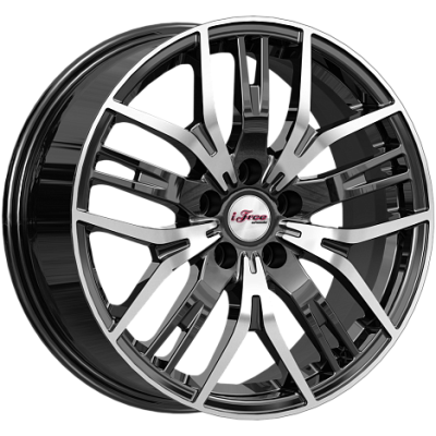 Диск R16 5x112 Аскет IFree (KC1072) 6,5J ET45 D57,1 Блэк-Джек