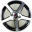 Диск R15 4x100 ALCASTA M62 6,0J ET40 D60,1 BKF