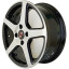 Диск R15 4x100 ALCASTA M62 6,0J ET40 D60,1 BKF