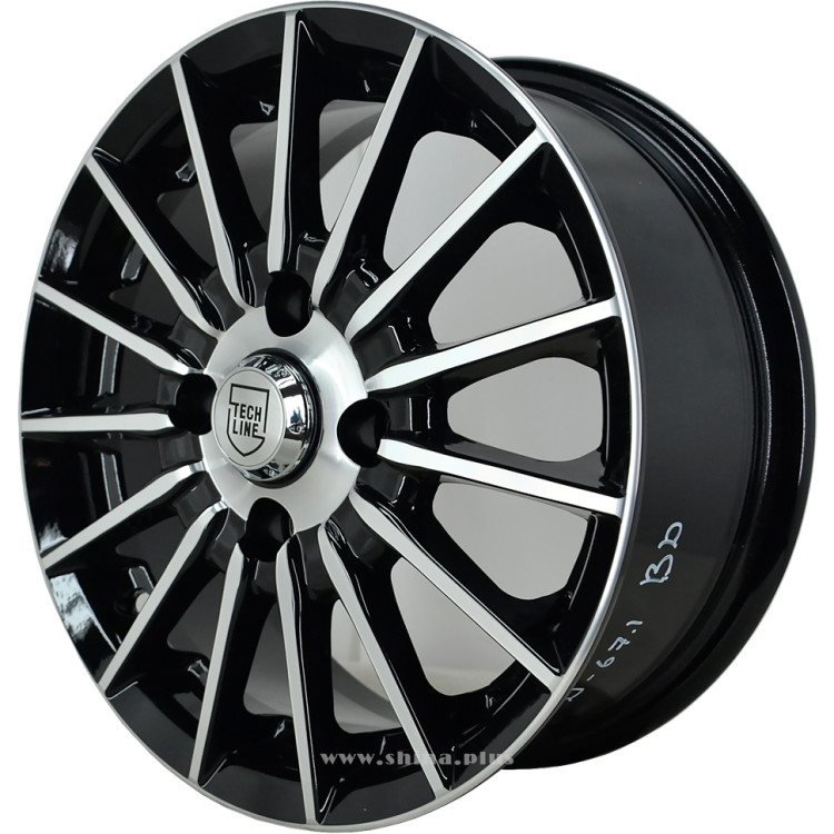 Диск R14 4x108 Tech Line 406 5,5J ET35 D67,1 BD