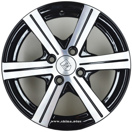 Диск R14  4x98 Tech Line 414 5,5J ET35 D58,6 BD Диск R14  4x98 Tech Line 414 5,5J ET35 D58,6 BD