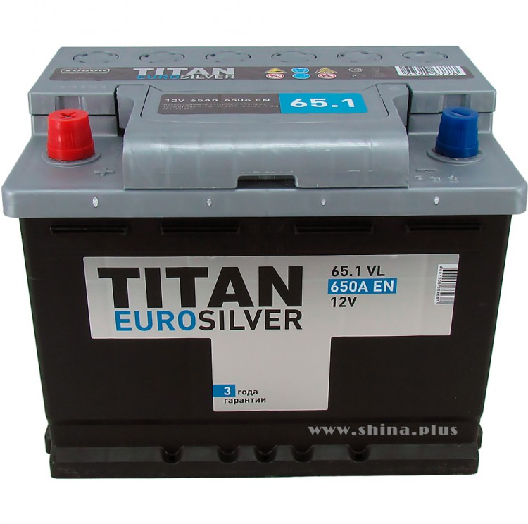 Аккумулятор titan eurosilver