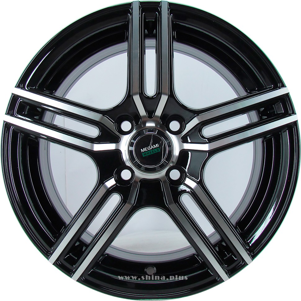 Диск R15 4x114,3 Megami MGM-1 6,0J ET44 D56,6 BKF