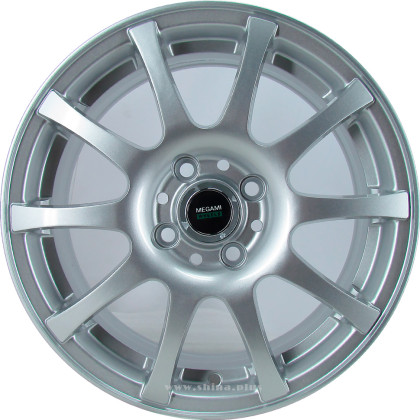 Диск R14 4x100 Megami MGM-2 5,5J ET35 D73,1 Sil