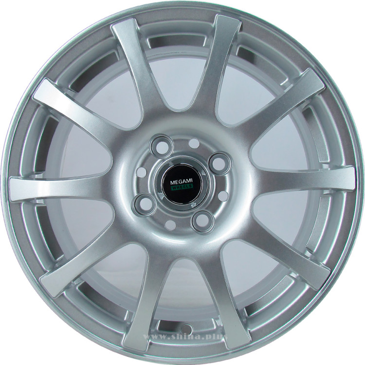 Диск R14 4x100 Megami MGM-2 5,5J ET35 D73,1 Sil
