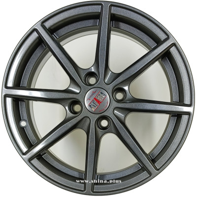 Диск R15 4x100 ALCASTA M63 6,0J ET46 D54,1 Graphite