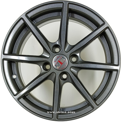Диск R15 4x100 ALCASTA M63 6,0J ET46 D54,1 Graphite