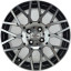 Диск R16 4x100 Xtrike (X-125) 6,5J ET48 D60,1 BK/FP