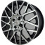 Диск R16 4x100 Xtrike (X-125) 6,5J ET48 D60,1 BK/FP