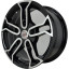 Диск R16 5x139,7 ALСASTA M18 6,5J ET40 D98,6 BKF