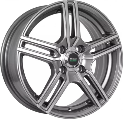 Диск R14 4x100 Megami MGM-1 5,5J ET35 D67,1 GMF Диск R14 4x100 Megami MGM-1 5,5J ET35 D67,1 GMF