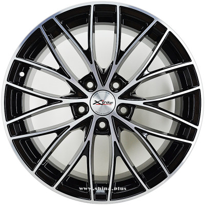 Диск R18 5x114,3 Xtrike X-130 7,5J ET50 D54,1 BK/FP