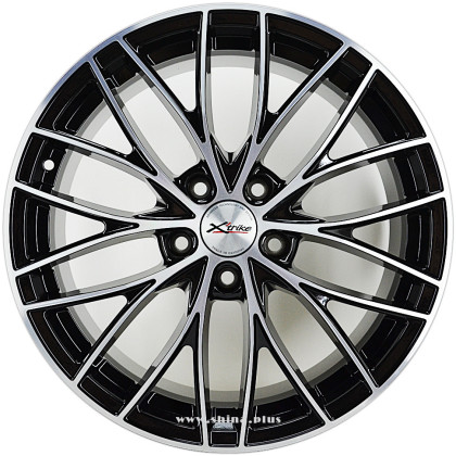 Диск R18 5x114,3 Xtrike X-130 7,5J ET50 D54,1 BK/FP