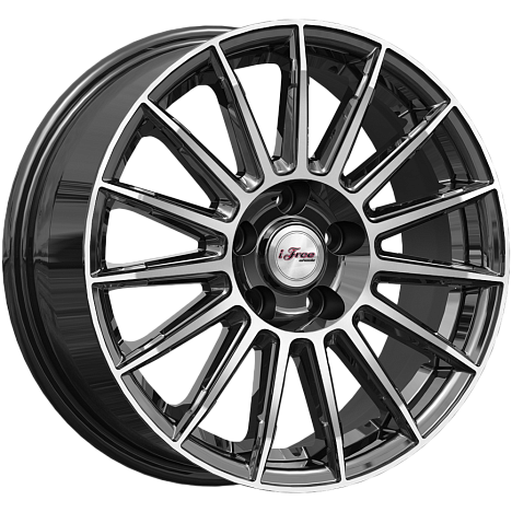 Диск R16 5x112 Азур IFree (KC1052) 6,5J ET46 D57,1 Блэк-Джек