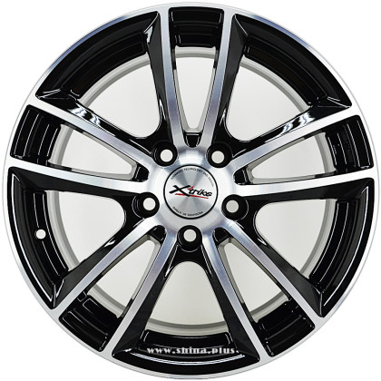Диск R16 5x108 Xtrike (X-116) 6,5J ET43 D67,1 BK/FP