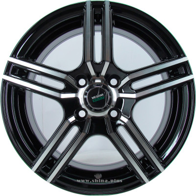 Диск R14 4x100 Megami MGM-1 5,5J ET43 D60,1 BKF