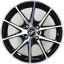 Диск R16 4x100 Cross Street CR-17 6,5J ET50 D60,1 BKF