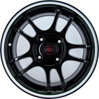 Диск R14  4x98 ALCASTA M30 5,5J ET35 D58,6 BKWS