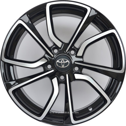 Диск R17 5x114,3 Concept-TY540 7,5J ET35 D60,1 BKF (LegeArtis)