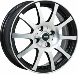Диск R14 4x100 Megami MGM-2 5,5J ET35 D67,1 BKF