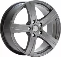 Диск R17 5x112 Скад Сакура 7,5J ET35 D66,6 грей