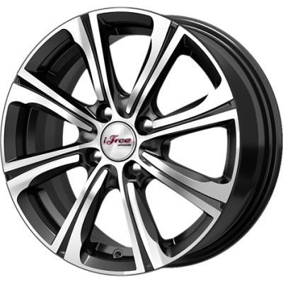 Диск R15 4x100  iFree Апероль (KC862) 6,0J ET46 D54,1 блэк джек