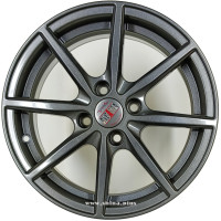 Диск R15 4x100 ALCASTA M63 6,0J ET46 D60,1 Graphite