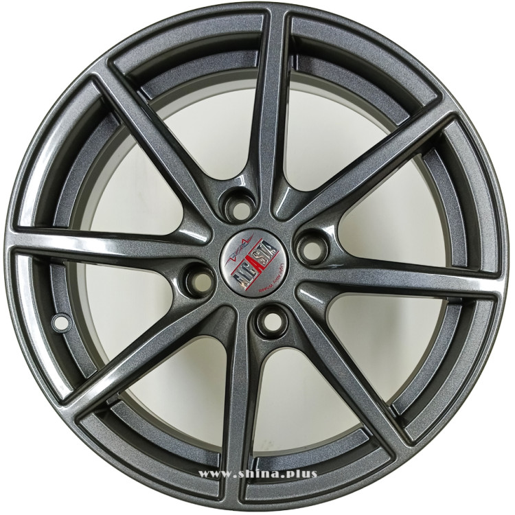 Диск R15 4x100 ALCASTA M63 6,0J ET46 D60,1 Graphite