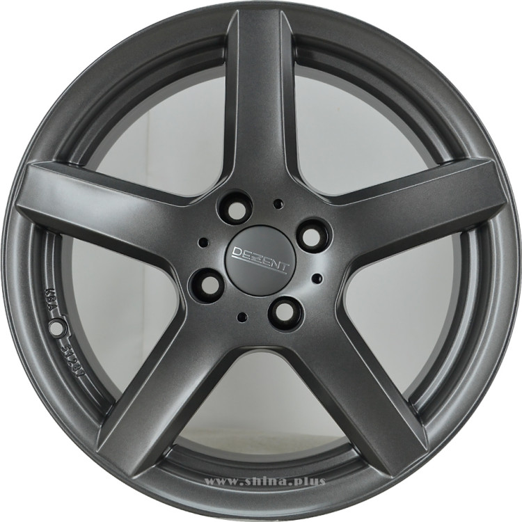 Диск R15 4x100 Dezent TY graphite 6,0J ET44 D60,1
