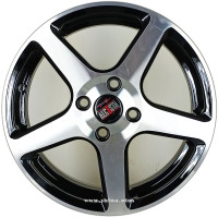 Диск R15 4x100 ALCASTA M62 6,0J ET46 D54,1 BKF