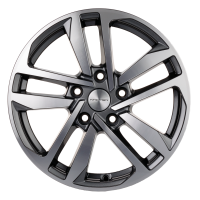 Диск R16 5x100 Khomen Wheels KHW1612 6,5J ET39 D57.1 (Polo) Gray-FP