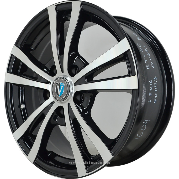 Диск R16 5x114,3 Tech Line1604 6,5J ET40 D67,1 BD Venti