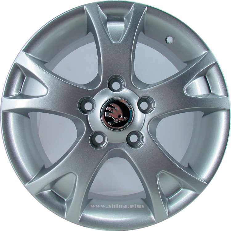 Диск R15 5x100 Replica (SK  5) 6,0J ЕТ43 D57,1 Sil