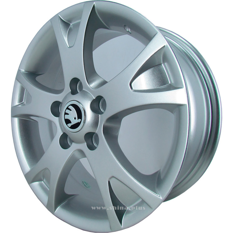 Диск R15 5x100 Replica (SK  5) 6,0J ЕТ43 D57,1 Sil