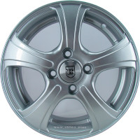 Диск R14 4x100 Tech Line 405 5,0J ET45 D54,1 Silver