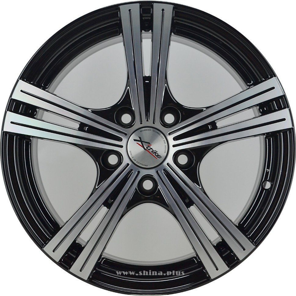 Диск R15 5x105 Xtrike (X-115) 6,0J ET38 D56,6 BK F/P