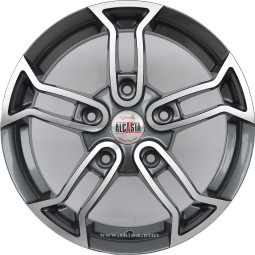 Диск R16 5x139,7 Zepp 4x4 Semicircle Gloss УАЗ 7,0J ET25 D110,0 Black