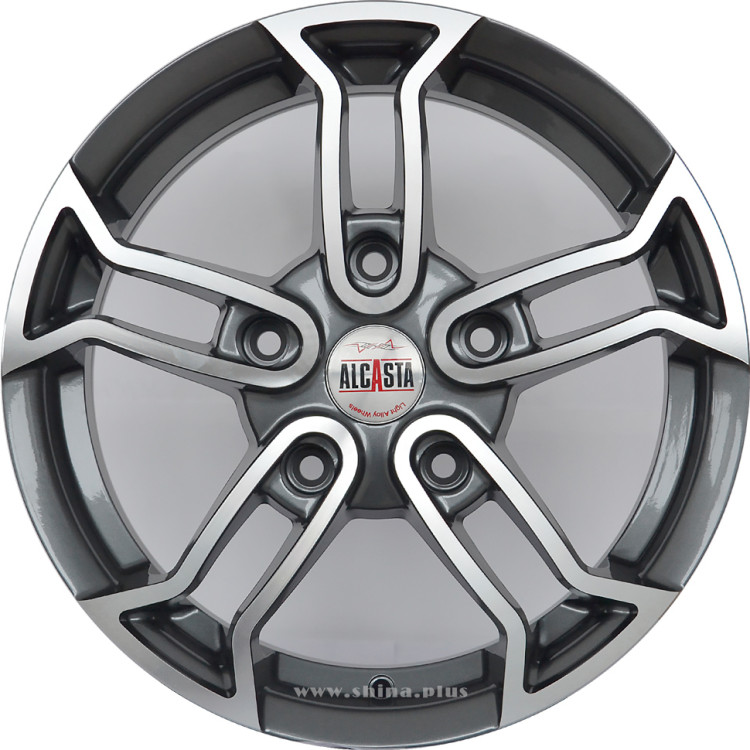 Диск R16 5x139,7 Zepp 4x4 Semicircle УАЗ 7,0J ET25 D98,5 Gloss Black