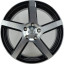 Диск R17 5x112 Dotz CP5 dark 7,0J ET45 D70,1