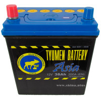 АКБ 38Ah Тюменский "Лось" Азия (+п.п.) 350А(EN) 12V
