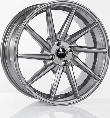 Диск R17 4x100 X-Race H-03 (R) 7,5J ET35 D60,1 Graphite