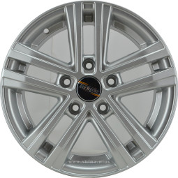 Диск R15 5x114,3 Tech Line 545 6,0J ET39 D66,1 Silver