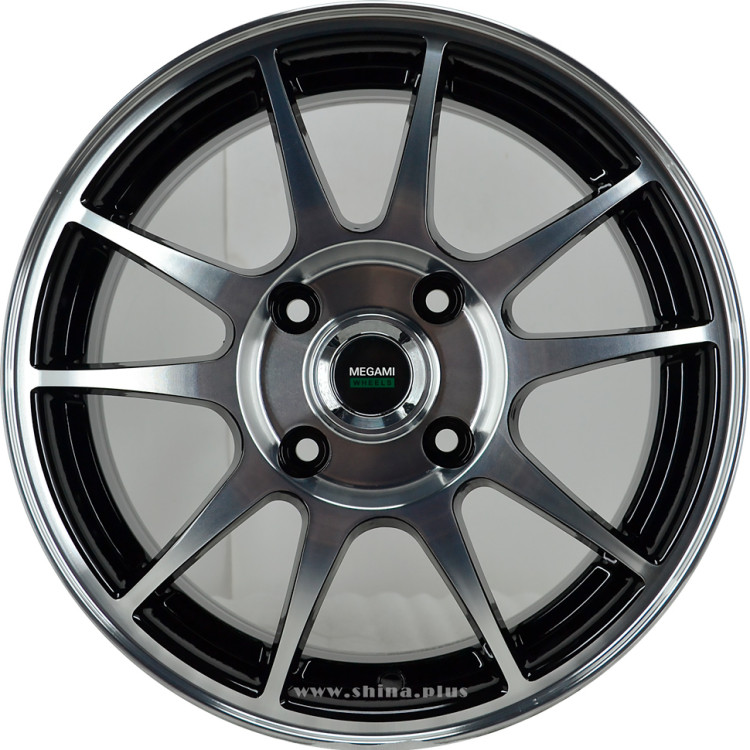 Диск R15 4x100 Megami MGM-5 6,0J ЕT50 D60,1 BKF