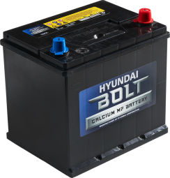 АКБ 65Ah Hyundai CMF (75D23L) Bolt (о.п+) Азия 550A (CCA) 12V (нижнее крепление)